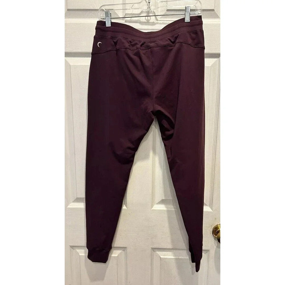 Zyia Active Burgundy Maroon Jogger Pants Medium M Women's‎ Gym - Picture 5 of 8